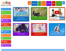 Tablet Screenshot of 123kindergarten.com